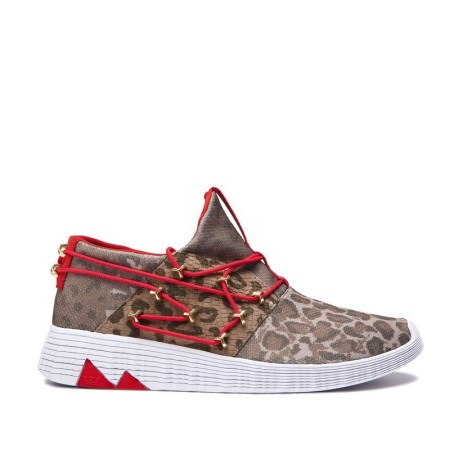 Supra Malli Leopard Joggesko Herre [NO-8-I490]